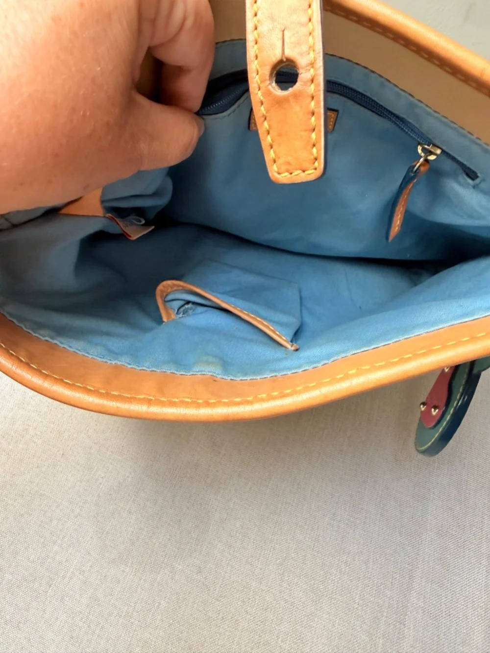 Dooney & Bourke Rainbow Monogram Bag Iconic Y2K 